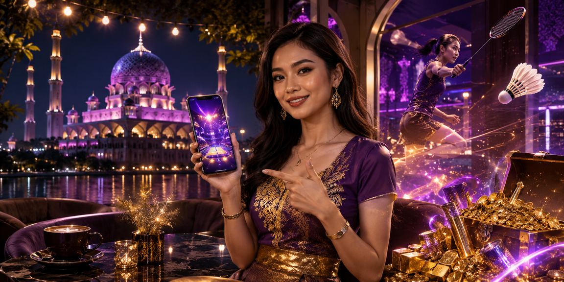 Pengguna Malaysia mengakses kasino dan odds perlawanan melalui telefon bimbit di Putrajaya